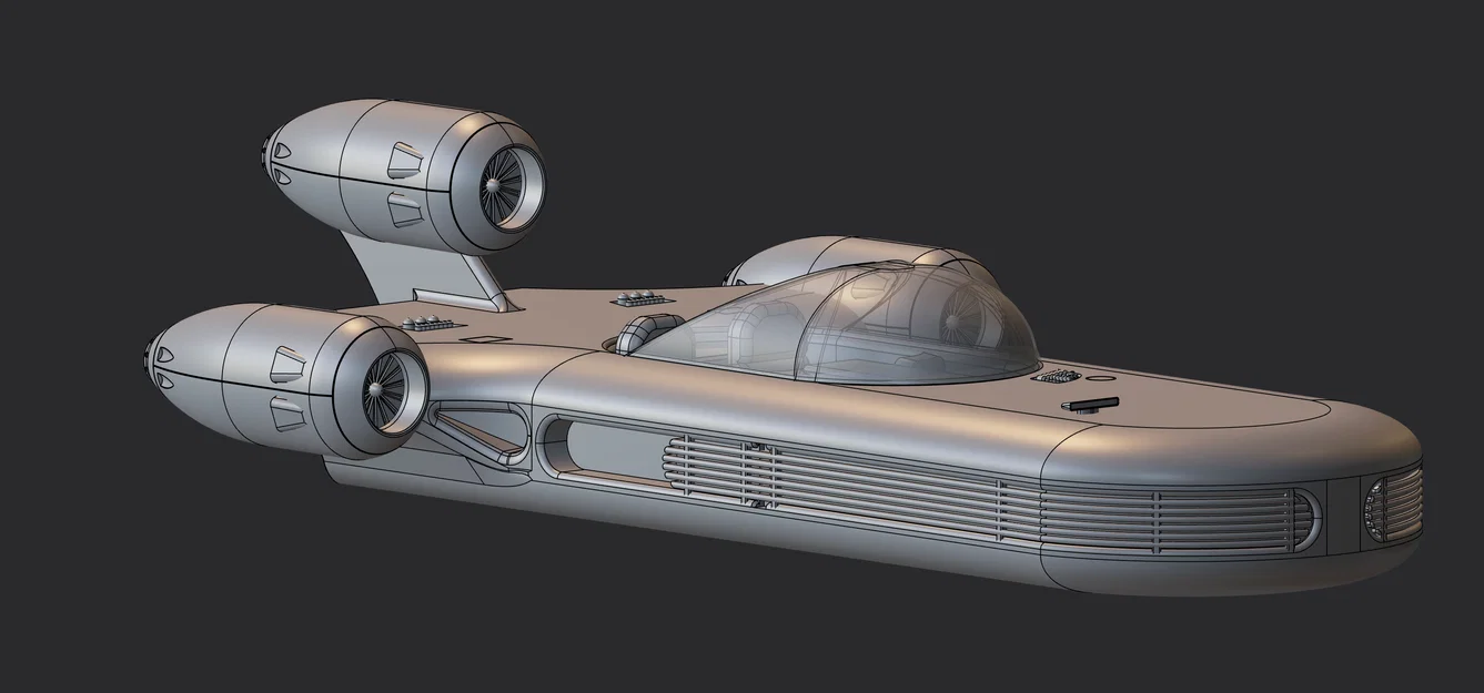 Mô hình Luke Skywalker Speeder - Image 3
