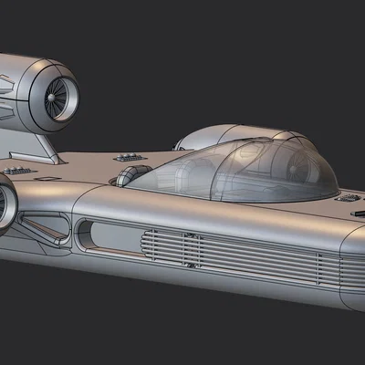 Mô hình Luke Skywalker Speeder