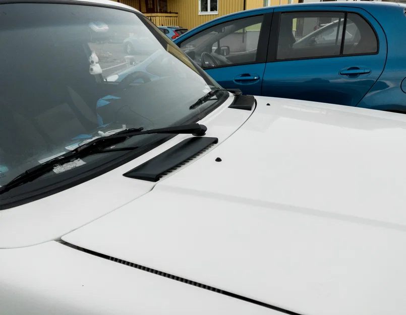 Snow caps cho Volvo 240 (Bản cho khe gió rời) - Image 1