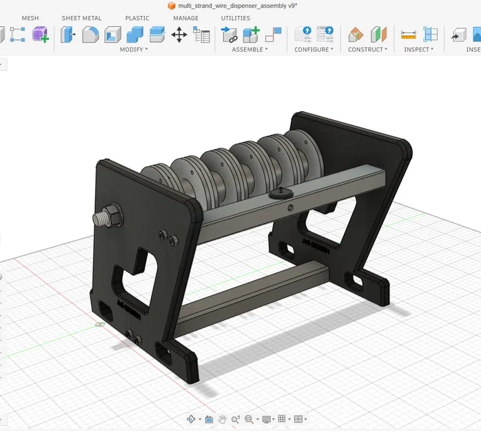 Dụng cụ xả dây nhiều sợi hỗ trợ quấn stator/rotor động cơ song song - Image 1