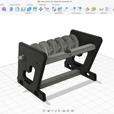 Dụng cụ xả dây nhiều sợi hỗ trợ quấn stator/rotor động cơ song song