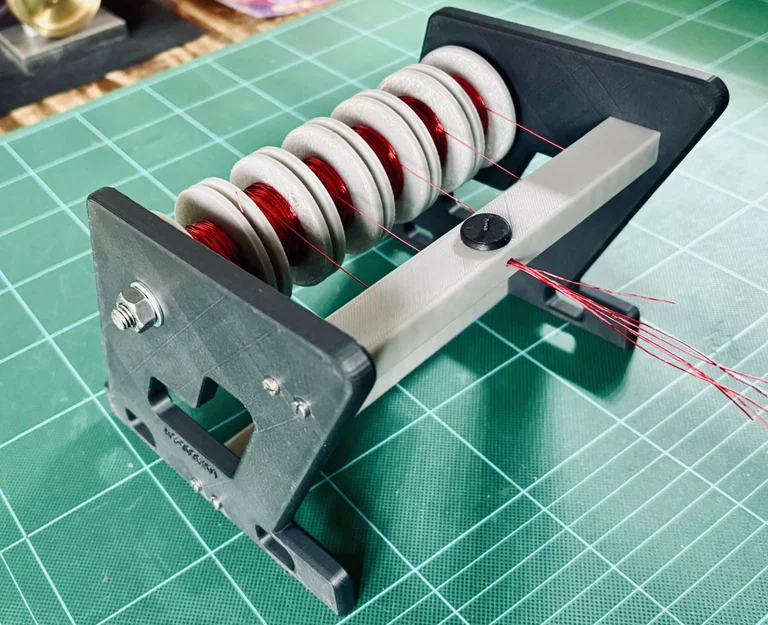 Dụng cụ xả dây nhiều sợi hỗ trợ quấn stator/rotor động cơ song song - Image 2