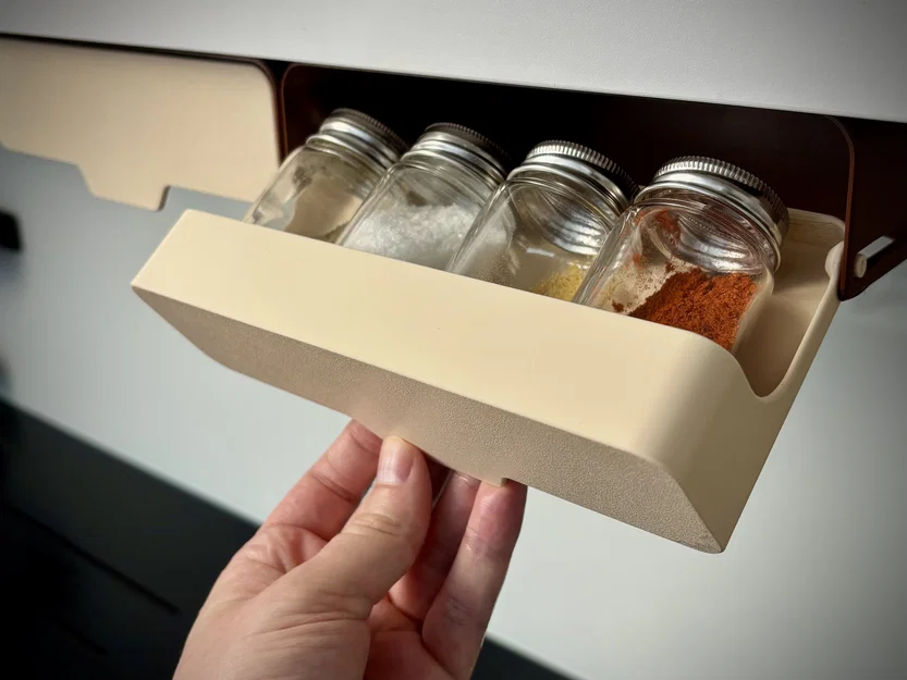 Kệ Đựng Gia Vị Spice Rack Organizer | Khay Kéo Tiện Lợi - Image 2