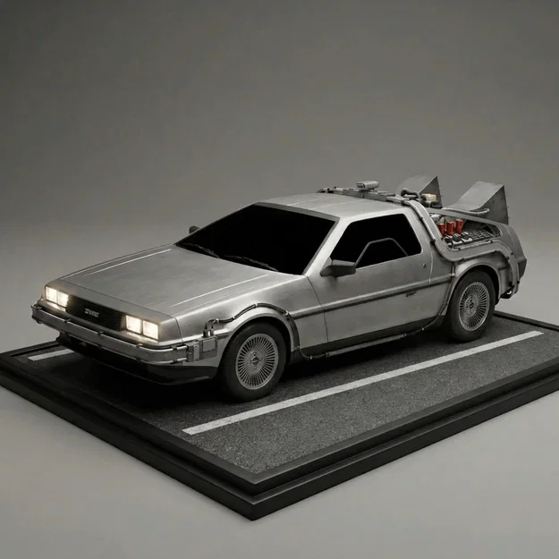 Mô hình in 3D Back to the Future - Doc & Marty - 1985 - Image 4