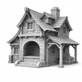 Tiệm rèn Human Black Smith Shop - Vật phẩm trang trí cho thị trấn - Thumbnail 6
