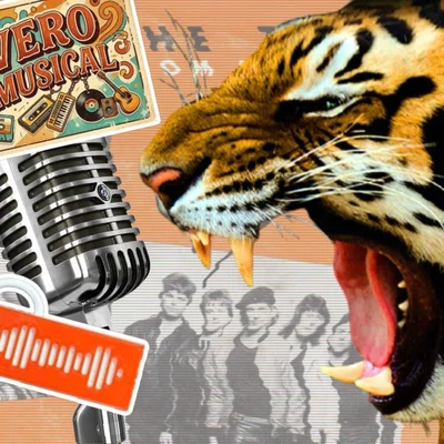 Móc khóa âm nhạc 3D Eye of the Tiger - Tích hợp mã Spotify độc đáo