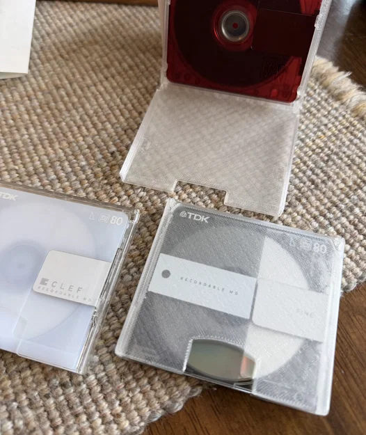 Hộp đựng đĩa Minidisc lật (kiểu TDK) - Image 1