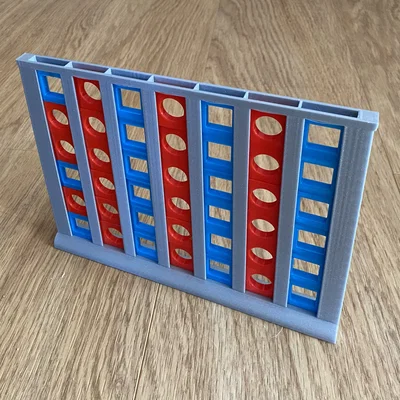 Bộ cờ Connect Four thiết kế hỗ trợ người khiếm thị