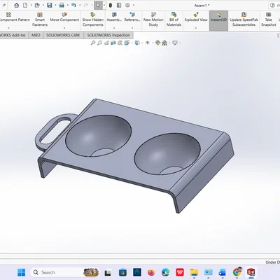 Khay Đựng Thức Ăn Cho Chó Cưng Tiện Lợi (File STL)