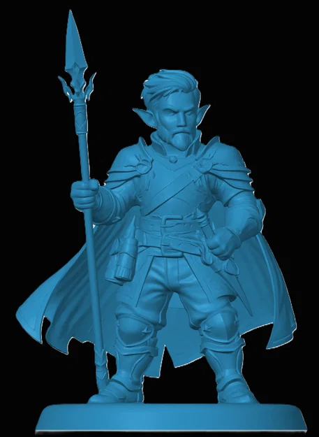 Mô hình Gnome Fighter cho game nhập vai - Image 1