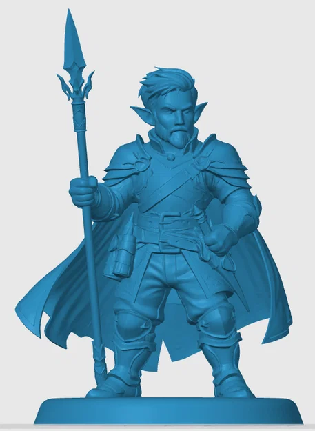 Mô hình Gnome Fighter cho game nhập vai - Image 3