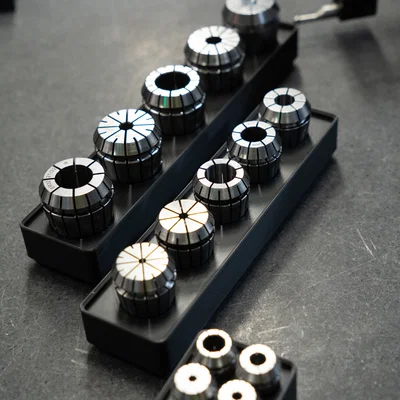 Khay Đựng Collet ER32, ER25, ER16 Chuẩn Gridfinity Tiện Lợi