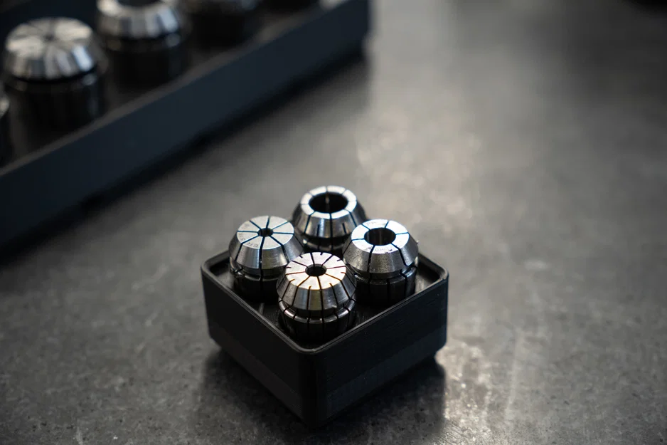 Khay Đựng Collet ER32, ER25, ER16 Chuẩn Gridfinity Tiện Lợi - Image 3