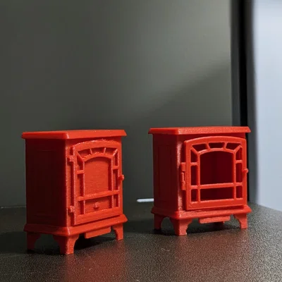 Lò sưởi điện mini (Tỉ lệ 1:12)