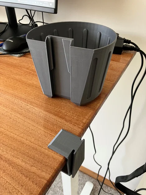 Removable Desk Bin Trash Can V2 - Thùng rác treo cạnh bàn tiện lợi - Image 3