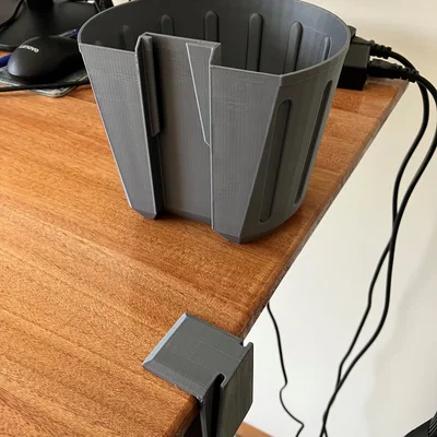 Removable Desk Bin Trash Can V2 - Thùng rác treo cạnh bàn tiện lợi