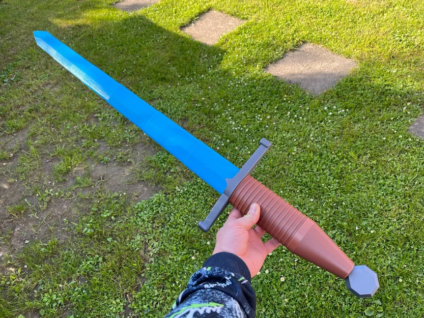 Kiếm dài 3D in ấn: Có thể kéo dài, thu gọn và xếp lại - Image 1