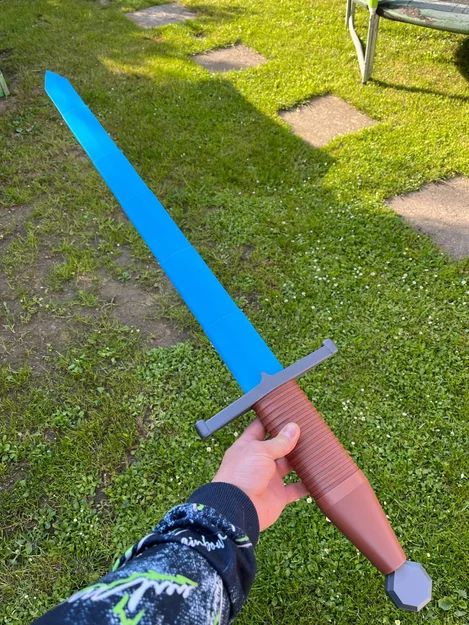 Kiếm dài 3D in ấn: Có thể kéo dài, thu gọn và xếp lại - Image 4