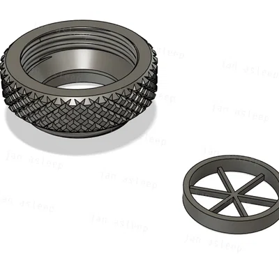 Bộ lọc lưới chuẩn NATO 40mm cho mặt nạ phòng độc