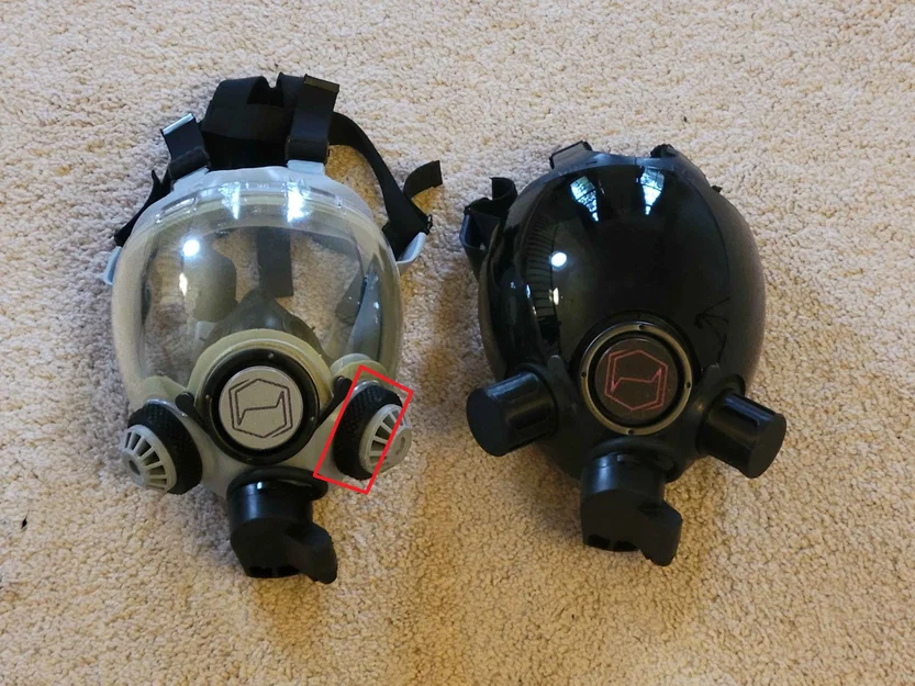 Bộ lọc lưới chuẩn NATO 40mm cho mặt nạ phòng độc - Image 8