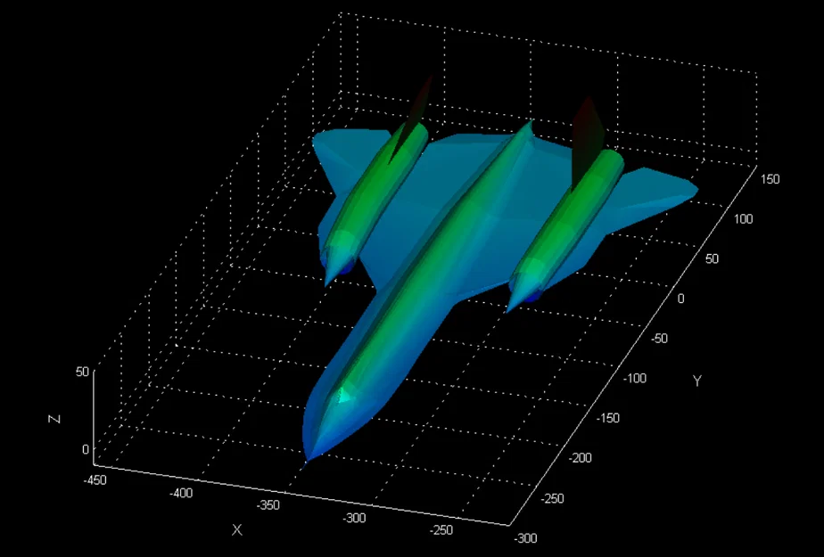 Mô hình SR-71 Blackbird – Dành cho in 3D - Image 3