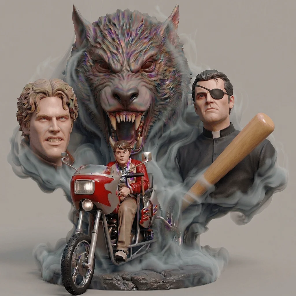 Mô hình Silver Bullet - 1985: Tác phẩm 3D cực chất cho dân… 1