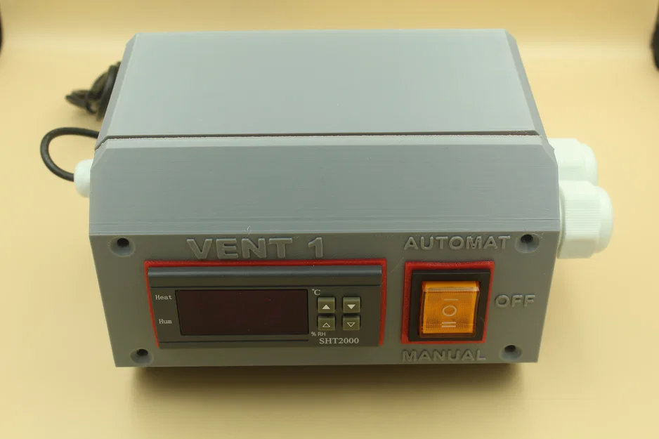 Hộp gắn tường cho bộ điều khiển nhiệt độ và độ ẩm dòng STC - Image 1