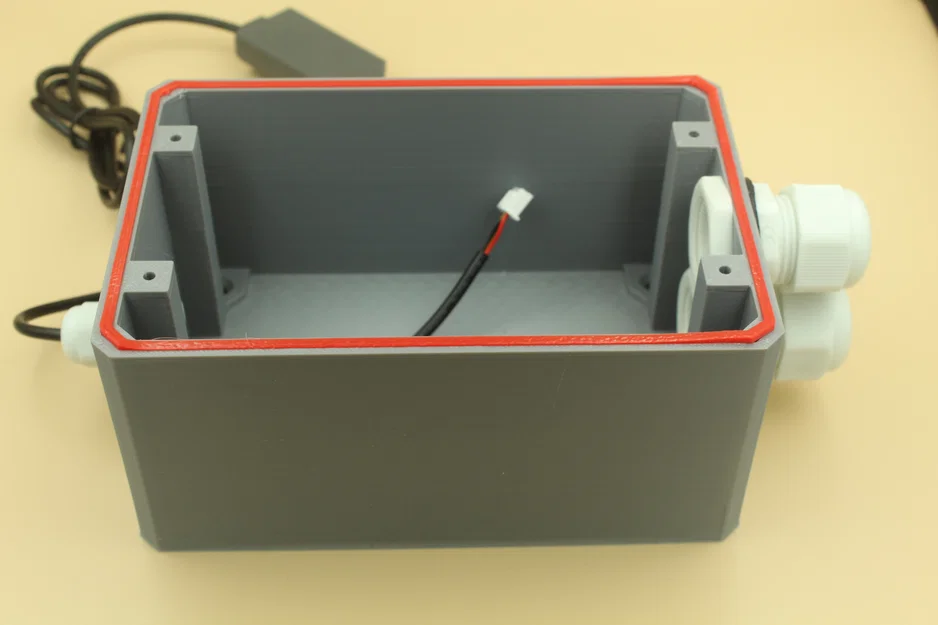 Hộp gắn tường cho bộ điều khiển nhiệt độ và độ ẩm dòng STC - Image 2