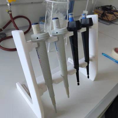 Giá đỡ Eppendorf Pipette Holder in 3D cho phòng thí nghiệm