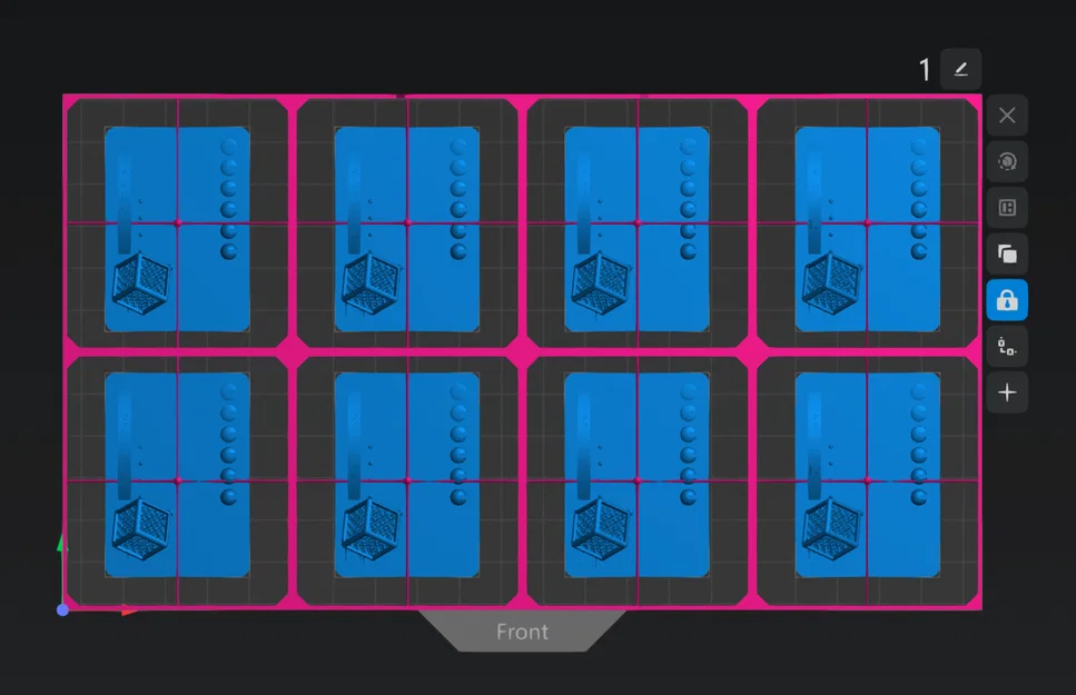 Khung lưới Grid Guide để test đa phơi sáng (Multi-Exposure) - Image 2