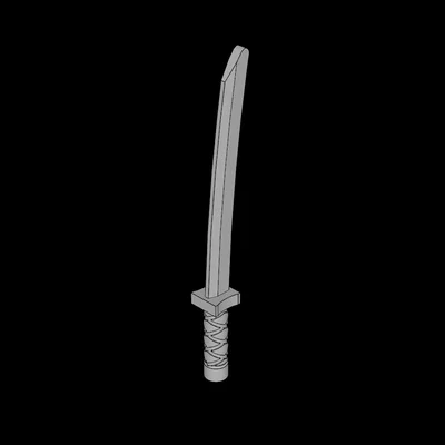 Mô hình Kiếm Katana Mini tương thích Lego (Lego Compatible)