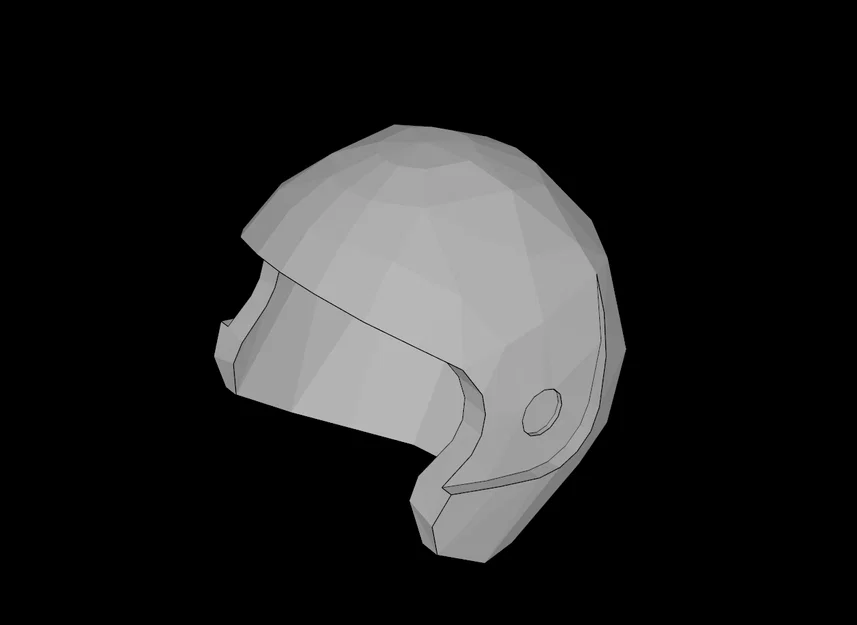 Mũ bảo hiểm mô hình tương thích LEGO (Minifigure Sports/Flight Helmet) - Image 1