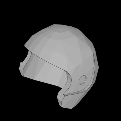 Mũ bảo hiểm mô hình tương thích LEGO (Minifigure Sports/Flight Helmet)