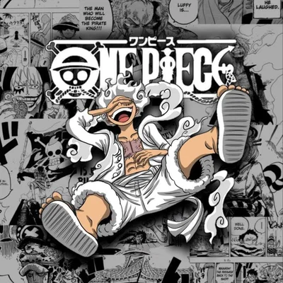 Mô hình HueForge Luffy Gear 5 phong cách One Piece