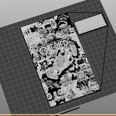 Mô hình HueForge Luffy Gear 5 phong cách One Piece