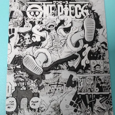 Mô hình HueForge Luffy Gear 5 phong cách One Piece