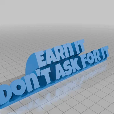 Bộ bảng hiệu thông điệp để bàn 3D cá tính và độc đáo