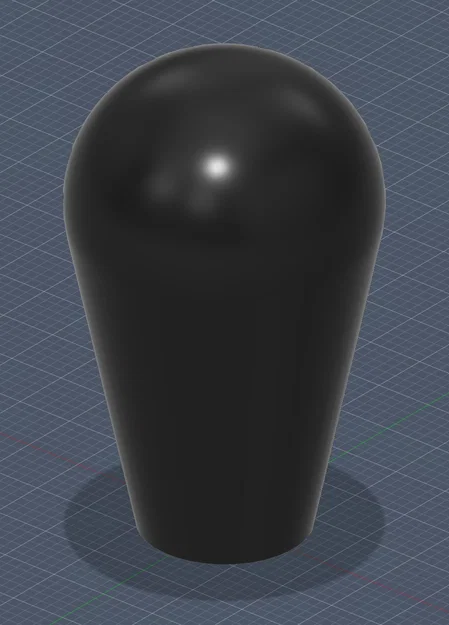 Tay cầm hình giọt nước với lỗ bắt vít M8 - Image 2