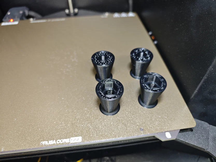 Tay cầm hình giọt nước với lỗ bắt vít M8 - Image 4