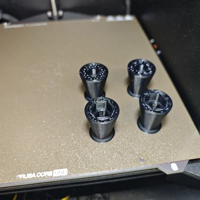 Tay cầm hình giọt nước với lỗ bắt vít M8