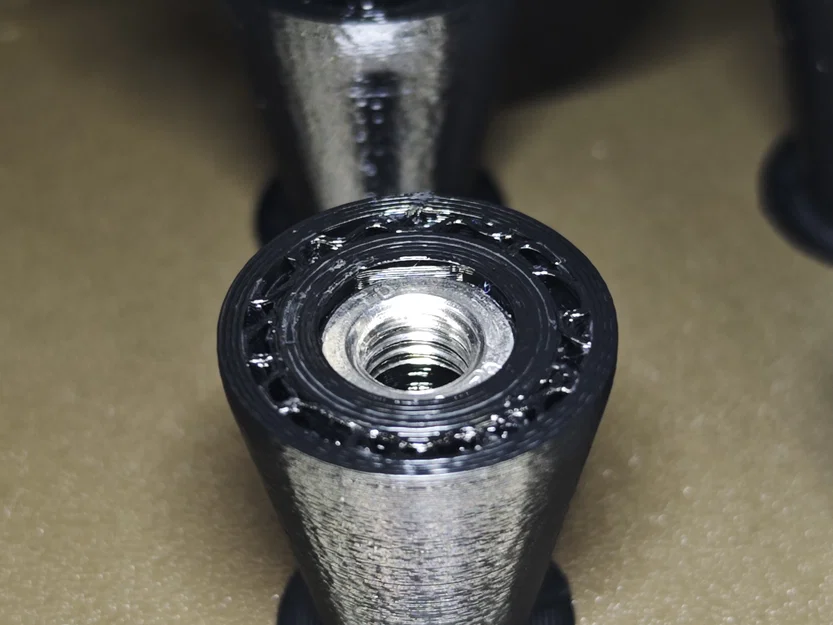 Tay cầm hình giọt nước với lỗ bắt vít M8 - Image 5