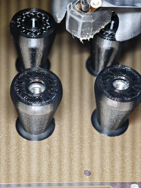 Tay cầm hình giọt nước với lỗ bắt vít M8 - Image 6