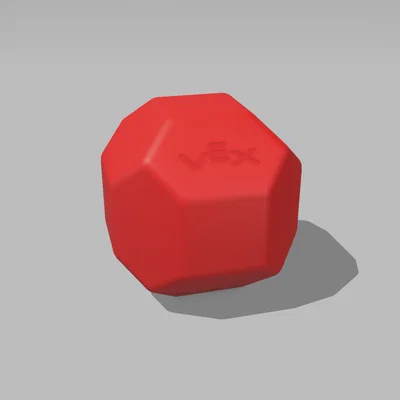 Mô hình quả bóng thi đấu VEX Push Back (2025-2026) cho robot V5RC