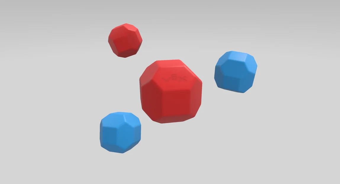 Mô hình quả bóng thi đấu VEX Push Back (2025-2026) cho robot V5RC - Image 2