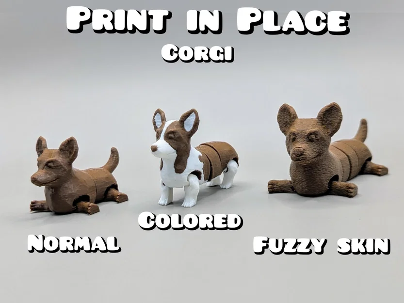 Mô hình Corgi khớp nối (Articulated Corgi) - Image 1