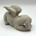 Mô hình tượng chú chó thiên thần - Thumbnail 4
