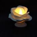 Đế cắm nến LED hình Hoa Hồng - Thumbnail 3
