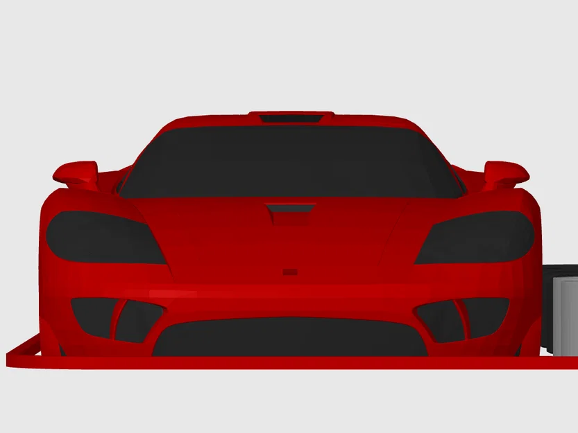 Mô hình Saleen S7 Twin Turbo Kit Card (Tỉ lệ 1:24) - Image 4