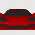 Mô hình Saleen S7 Twin Turbo Kit Card (Tỉ lệ 1:24) - Thumbnail 4