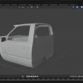 Mô hình thân xe tải Chevy thập niên 90 cho RC Crawler - Thumbnail 1